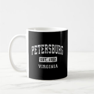 Petersburg Virginia Va Established Sports Coffee Mug