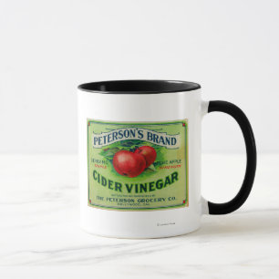 Peterson's Cider Vinegar Label Mug