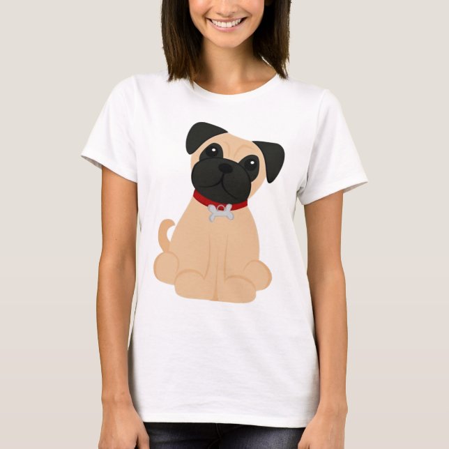 Peticular Fashions - Pug T-Shirt (Front)