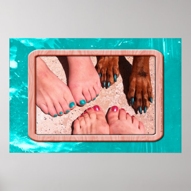 Peticure - Pedicure Spa Day Poster (Front)