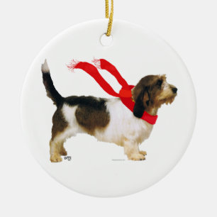 Petit Basset Griffon Vendeen Ceramic Ornament
