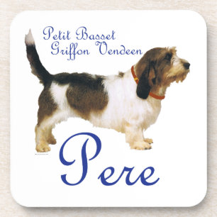 Petit Basset Griffon Vendeen Father Coaster