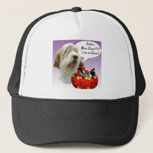 Petit Basset Griffon Vendéen Halloween Candy Trucker Hat
