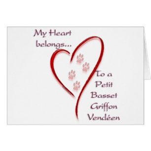 Petit Basset Griffon Vendéen Heart Belongs