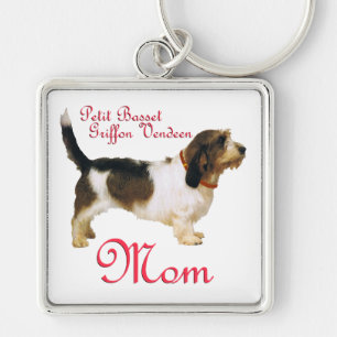 Petit Basset Griffon Vendeen Mother Key Ring