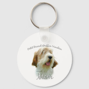 Petit Basset Griffon Vendeen Mum 2 Key Ring