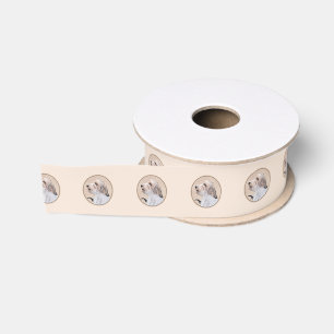 Petit Basset Griffon Vendéen Painting - Dog Art Grosgrain Ribbon