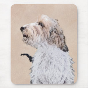 Petit Basset Griffon Vendéen Painting - Dog Art Mouse Pad