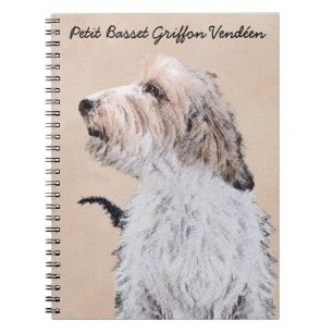 Petit Basset Griffon Vendéen Painting - Dog Art Notebook