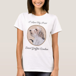 Petit Basset Griffon Vendéen Painting - Dog Art T-Shirt