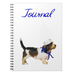 Petit Basset Griffon Vendeen Sailor Notebook