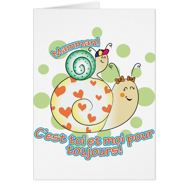 Petit garçon à Maman (Front)