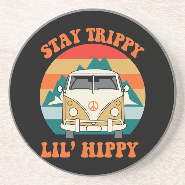 Petit hippie coaster (Front)