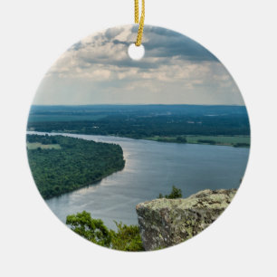 Petit Jean Cedar Creek Ceramic Ornament