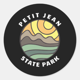 Petit Jean State Park Arkansas Ar Vacation Souveni Classic Round Sticker