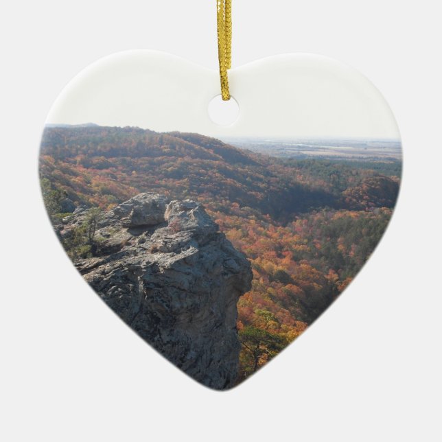 Petit Jean State Park Arkansas Ceramic Ornament (Front)