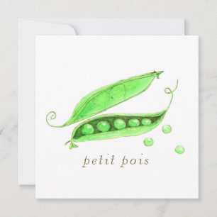 Petit Pois  Card
