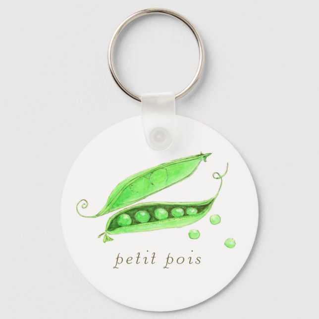 Petit Pois   Key Ring (Front)