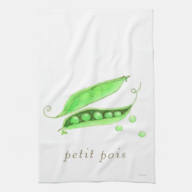 Petit Pois  Tea Towel (Vertical)