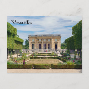 Petit Trianon and French Garden in Versailles Postcard