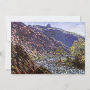 Petite Creuse, Sunlight by Claude Monet