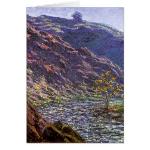 Petite Creuse, Sunlight by Claude Monet
