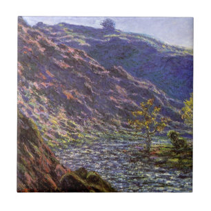 Petite Creuse, Sunlight by Claude Monet Ceramic Tile