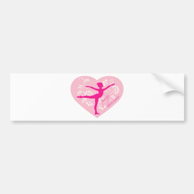 Petite Danseuse Bumper Sticker (Front)