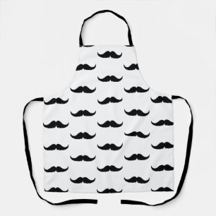 Petite Handlebar Moustache Apron