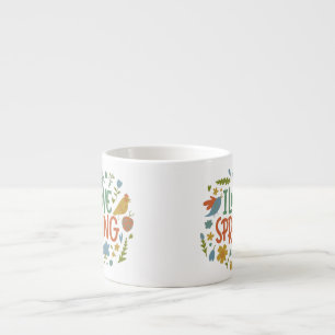 Petite I Love Spring Espresso Cup