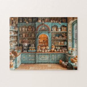Petite Pastry Pantry Whimsical Kitchen Jigsaw Puzzle