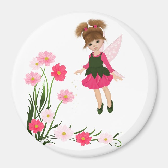 PetitRose "Little Flower Fairy" , Magnet (Front)
