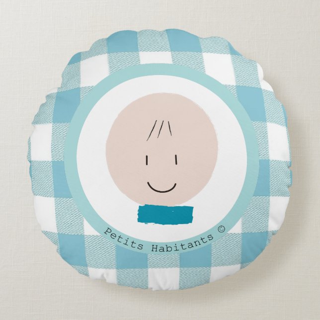 Petits Habitants - Canciones para Soñar Round Cushion (Front)