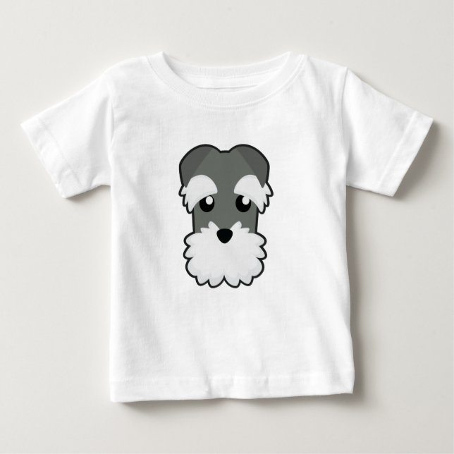 Petory Schnauzer Baby T-Shirt (Front)