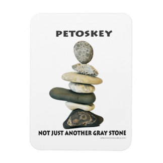 Petoskey - Not Just Another Grey Stone Magnet