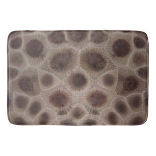 Petoskey Stones   Michigan State stone Bath Mat
