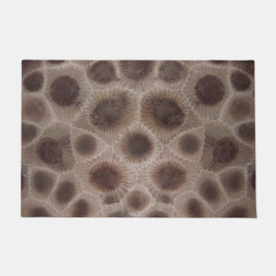 Petoskey Stones   Michigan State stone  Doormat