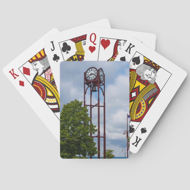 Petosky Tower Of Time Playing Cards (Back)