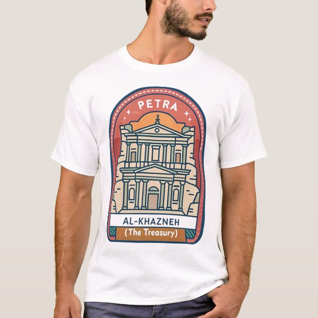 Petra Al-Khazneh (The Treasury) T-Shirt (Front)