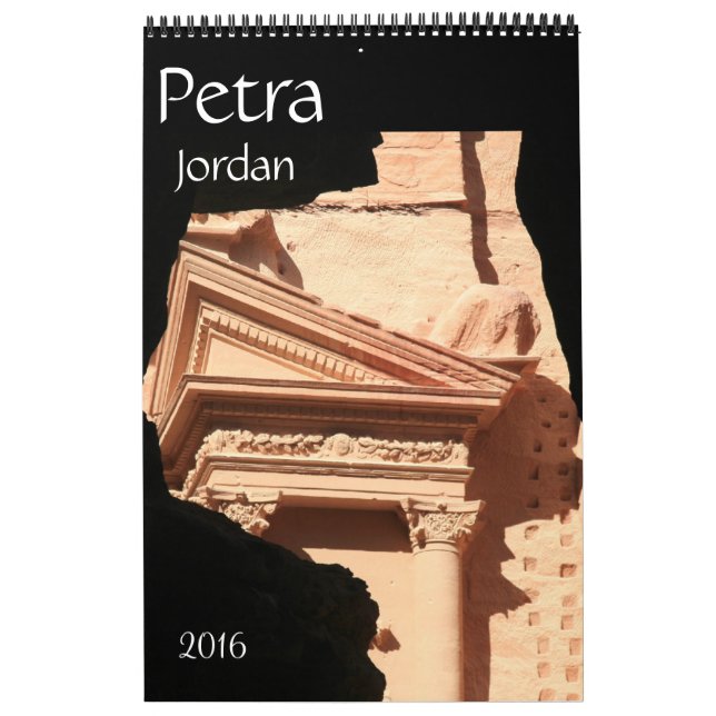 petra jordan 2016 calendar (Cover)