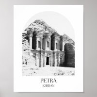 Petra Jordan Arch Photo Print