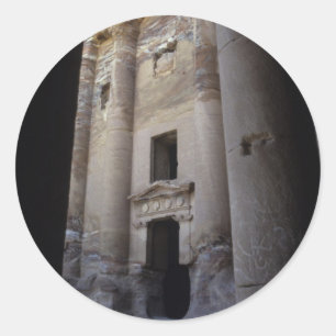 Petra, Jordan. Classic Round Sticker