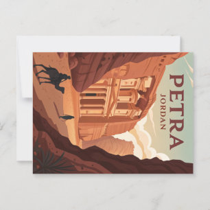 Petra, Jordan Postcard