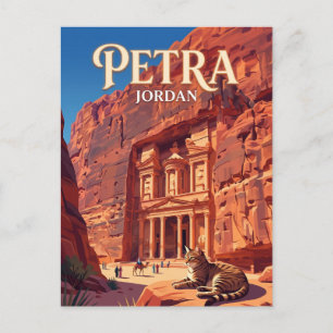 Petra Jordan Postcard