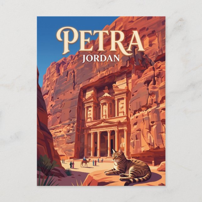 Petra Jordan Postcard (Front)