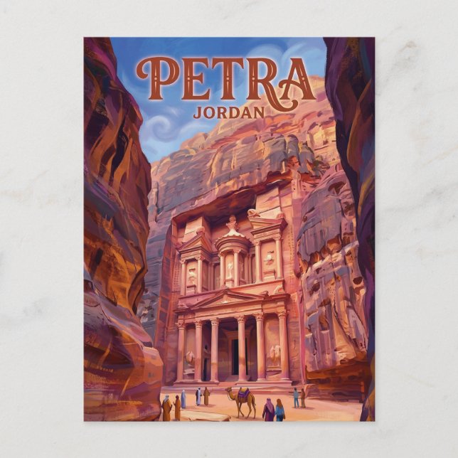Petra Jordan Postcard (Front)