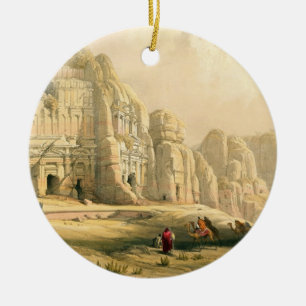 Petra, March 8th 1839, plate 96 from Volume III of Ceramic Tree Decoration