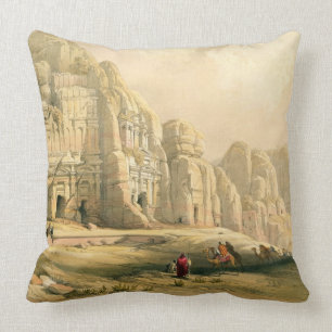 Petra, March 8th 1839, plate 96 from Volume III of Cushion