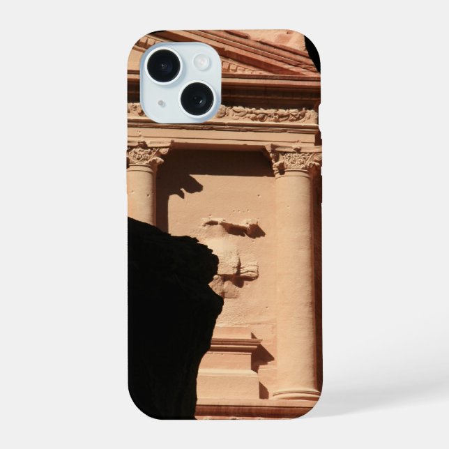 petra treasury glimpse iPhone 15 case (Back)