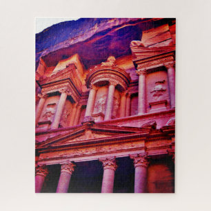 Petra Treasury Jigsaw Puzzle